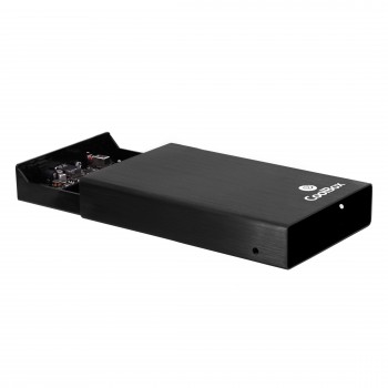 CoolBox SlimChase A-3533 3.5" Caja de disco duro (HDD) Negro COO-SCA-3533-B