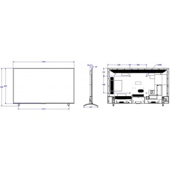 Philips Studio 65HFL2899S 12 - Sector hotelero - 65" - 4K Ultra HD - 16 W A++
