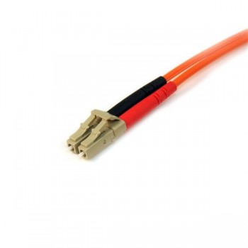 StarTech.com Cable Patch de Fibra Duplex Multimodo 50 125 10m LC - LC, 10 m, OM2, LC, LC, Naranja 50FIBLCLC10