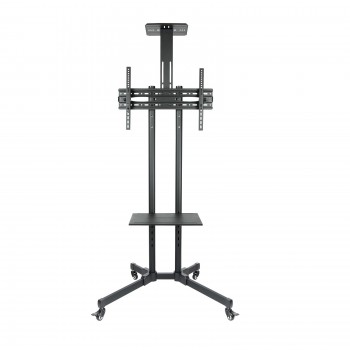 TooQ FS1470M-B, Portable flat panel floor stand, Negro, 177,8 cm (70"), TV, 50 kg, 200 x 200 mm