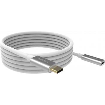 Vision TC 2MUSBCEXT cable USB 2 m 3.1 (3.1 Gen 2) USB C Blanco