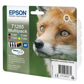 Epson C13T12854022 Negro, Cian, Magenta, Amarillo C13T12854022