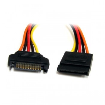 StarTech.com Cable de 30cm de Extensión de Alimentación Corriente SATA - 15 pines SATAPOWEXT12