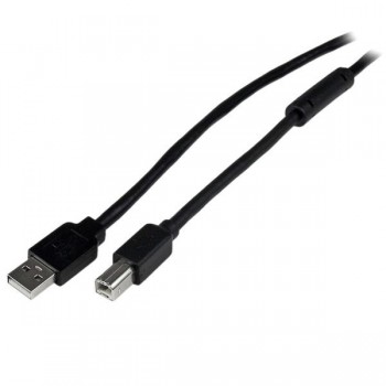 StarTech.com Cable 20 Metros 20m USB B Macho a USB A Macho Activo Amplificado - Impresora, 20 m, USB USB2HAB65AC