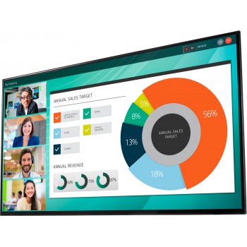 HP LD5512 - 55" - 3840x2160 - 4K Ultra HD Mate - Negro 2YD85AAABB