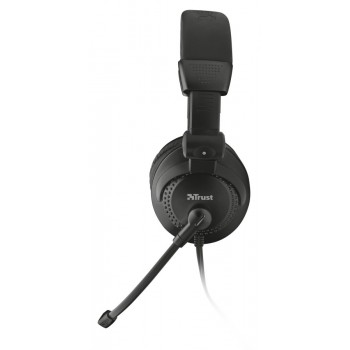 Trust Como Binaural Diadema Negro 21658