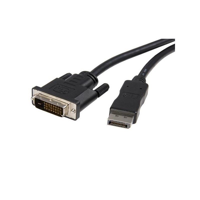 StarTech.com Cable de 3m Adaptador de Vídeo DisplayPort a DVI - Conversor Externo - 1920x1200, 3 m,  DP2DVIMM10