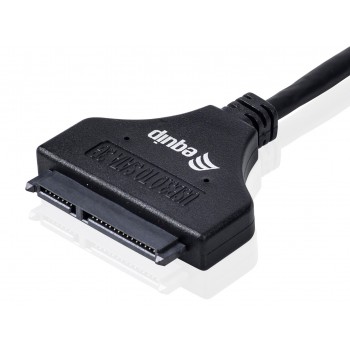 Equip 133471 adaptador de cable USB 3.0 A SATA Negro