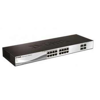 D-Link DGS-1210-20 20 puertos RJ-45 10 100 1000 Mb s Negro DGS-1210-20