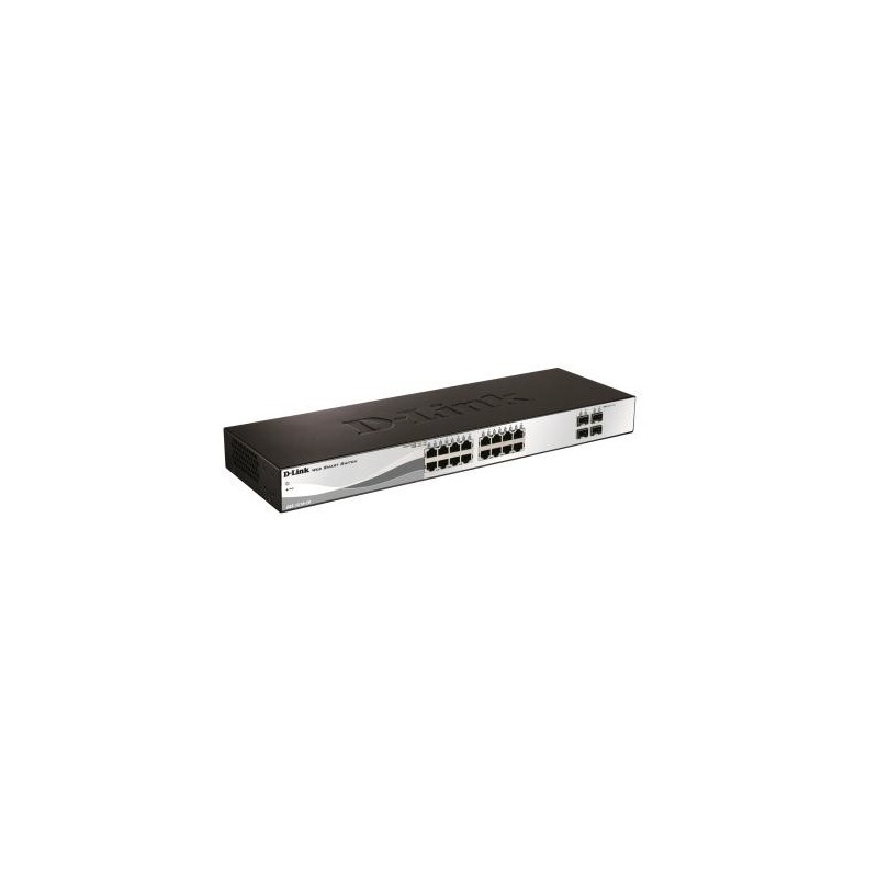 D-Link DGS-1210-20 20 puertos RJ-45 10 100 1000 Mb s Negro DGS-1210-20