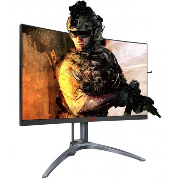 AOC AGON - 27 - Quad HD - LED - 1 ms - Negro, Rojo, Plata - AG273QCX