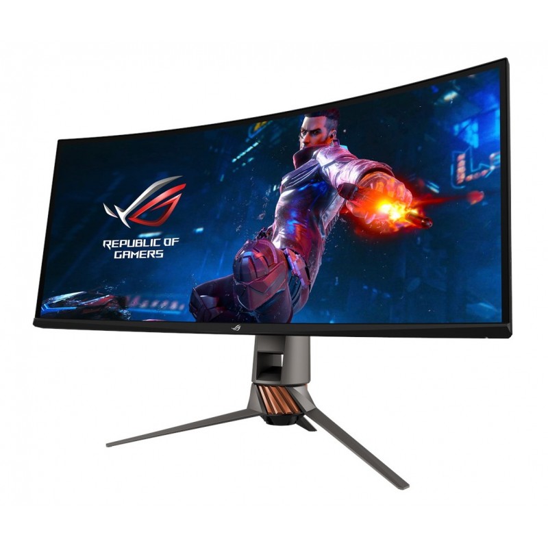 ASUS PG349Q - 34.1" - UltraWide Quad HD LED Curva Cobre, Titanio 90LM04L0-B01170