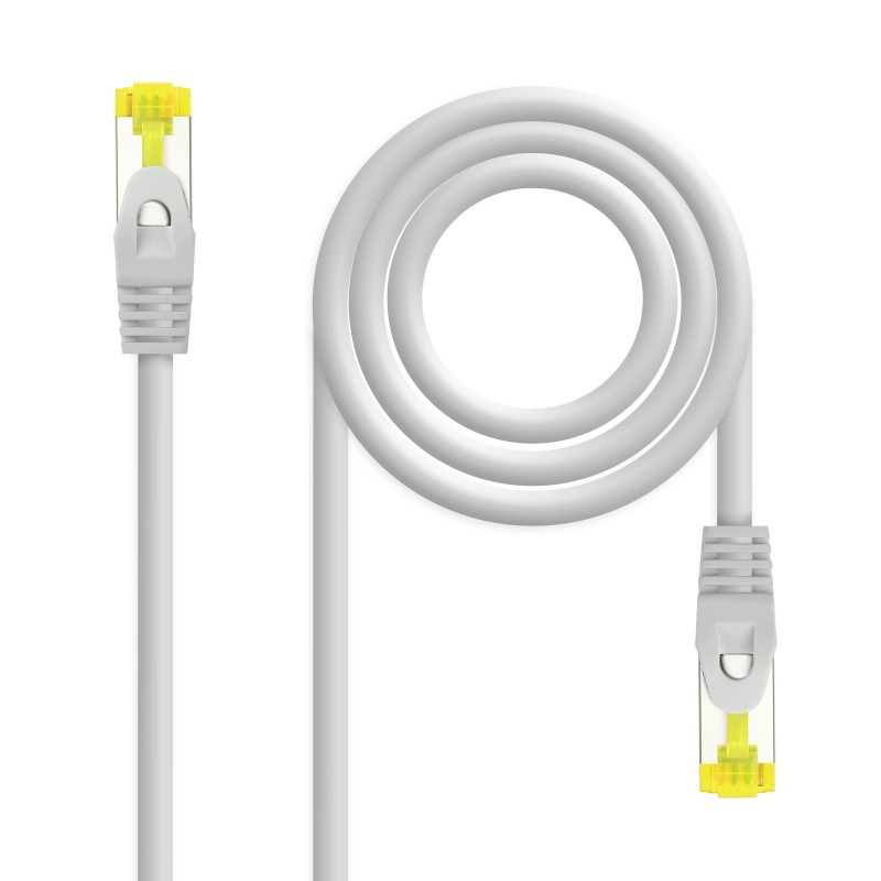 Nanocable Cable de red latiguillo RJ45 LSZH Cat.6A SFTP AWG26, Gris, 3.0 m 10.20.1903