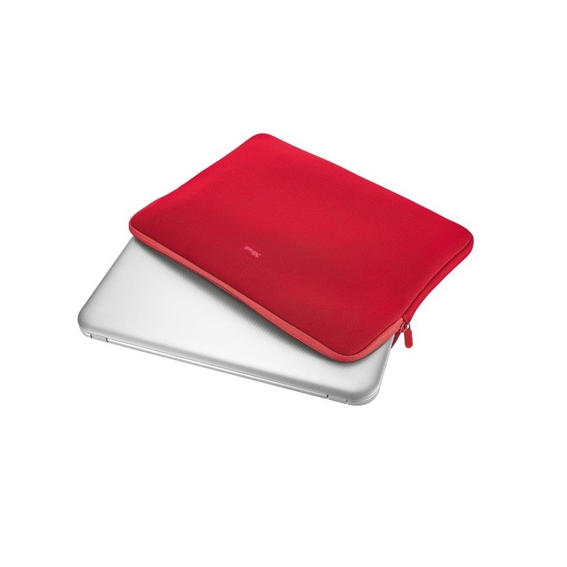 TRUST PRIMO SLEEVE FUNDA - PARA PORTATILES HASTA 15.6 39.6CM - NEOPRENO VISCOELASTICO - DISEÑO DELG 21250