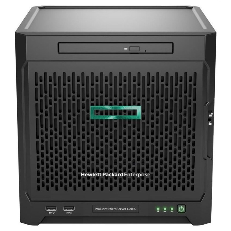 Hewlett Packard Enterprise ProLiant ProLiant MicroServer Gen10, 1,6 GHz, X3216, 8 GB, DDR4-SDRAM, 20 873830-421