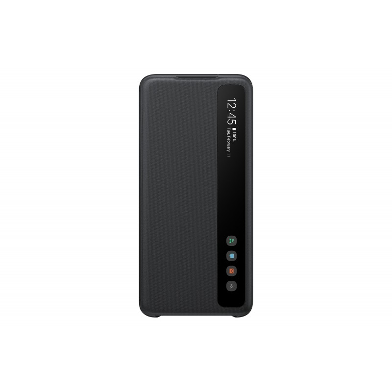 Samsung Smart Clear View Cover Galaxy S20 Negro EF-ZG980CBEGEU