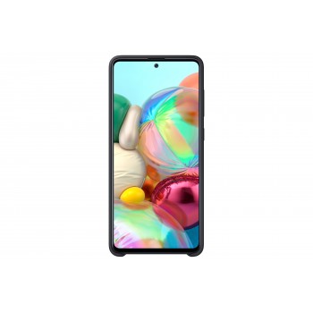 Samsung Silicone Cover Galaxy A71 Negro EF-PA715TBEGEU