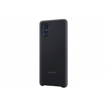Samsung Silicone Cover Galaxy A71 Negro EF-PA715TBEGEU