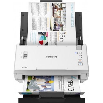 Epson WORKFORCE DS-410, 215,9 x 3048 mm, 600 x 600 DPI, 10 bit, 8 bit, 26 ppm, 26 ppm B11B249401