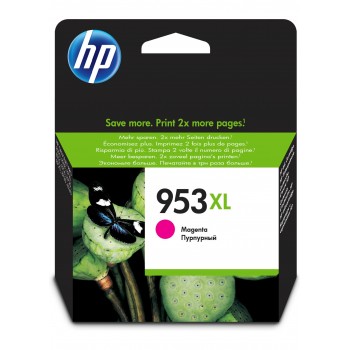 HP Cartucho de tinta Original 953XL de alto rendimiento magenta, HP, F6U17AE, Magenta, OfficeJet Pro F6U17AEBGY
