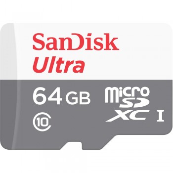 Ultra MicroSDXC 64GB UHS-I + SD Adapter SDSQUNS-064G-GN3MA