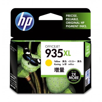 Cartucho de tinta original HP 935XL de alta capacidad amarillo C2P26AE