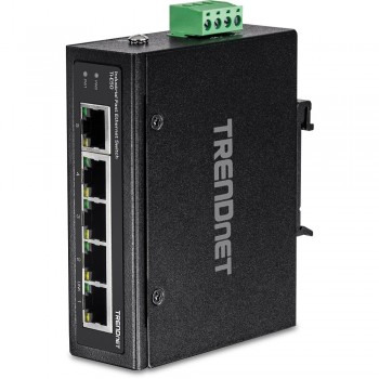 Trendnet TI-E50 switch Fast Ethernet (10 100) Negro