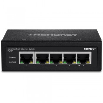 Trendnet TI-E50 switch Fast Ethernet (10 100) Negro