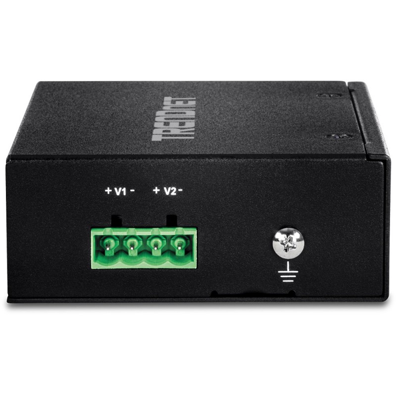 TRENDnet TI-E50 Industrieller Ethernet Switch, 5 Ports, DIN-Schiene, IP30, -40° Bis 75°C