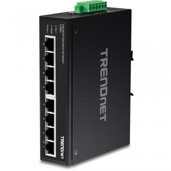 Trendnet TI-E80 switch Fast Ethernet (10 100) Negro