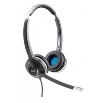 Cisco 532 auricular con micrófono Diadema Binaural Negro, Gris CP-HS-W-532-RJ
