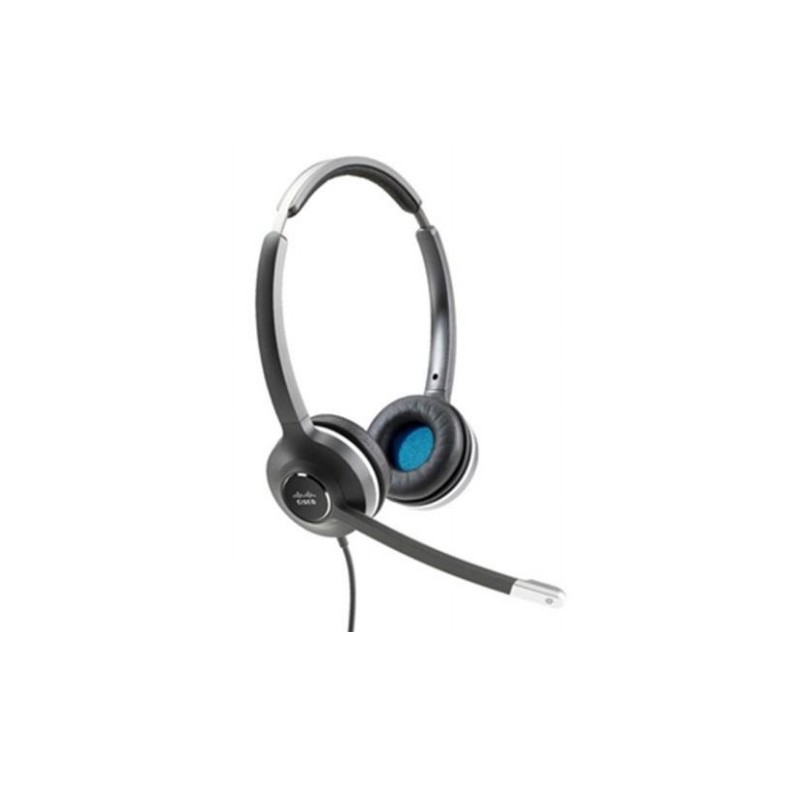 Cisco 532 auricular con micrófono Diadema Binaural Negro, Gris CP-HS-W-532-RJ