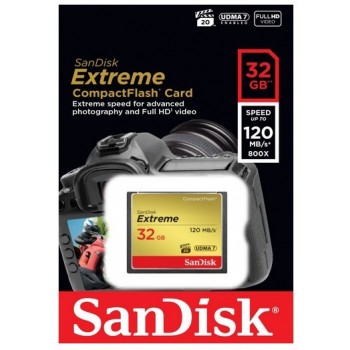 Sandisk 32GB Extreme - CompactFlash SDCFXSB-032G-G46