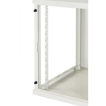Link Accessori LK1912U66G armario rack 19U Bastidor de pared Gris