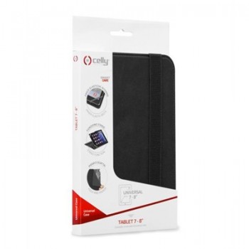 FUNDA TABLET UNIVERSAL 7 8 NEGRA UNITAB78BK
