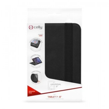 FUNDA TABLET UNIVERSAL 7 8 NEGRA UNITAB78BK
