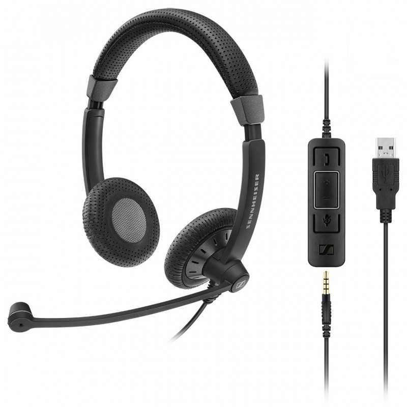 Sennheiser SC 75 USB MS - Negro 507086