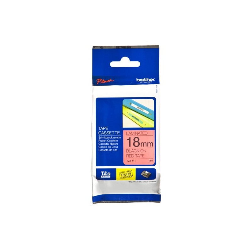 Brother Cinta laminada 18mm TZE441