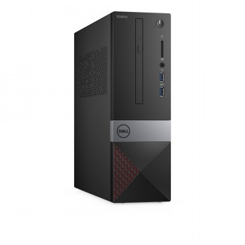 DELL Vostro 3471 - Intel Core i3-9100 - 4GB - 1000GB HDD - SFF - Negro, Gris, Rojo - Windows 10 Pro 6C74P