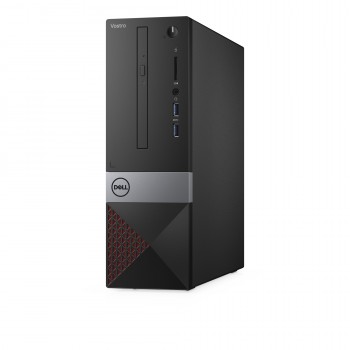 DELL Vostro 3471 - Intel Core i3-9100 - 4GB - 1000GB HDD - SFF - Negro, Gris, Rojo - Windows 10 Pro 6C74P