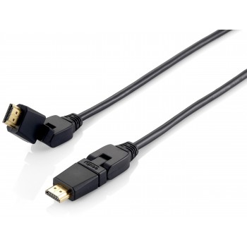 Equip HDMI HDMI 1.0m, 1 m, HDMI tipo A (Estándar), HDMI tipo A (Estándar), 3D, Canal de retorno de a 119361