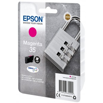 Singlepack Magenta 35 DURABrite Ultra Ink C13T35834010