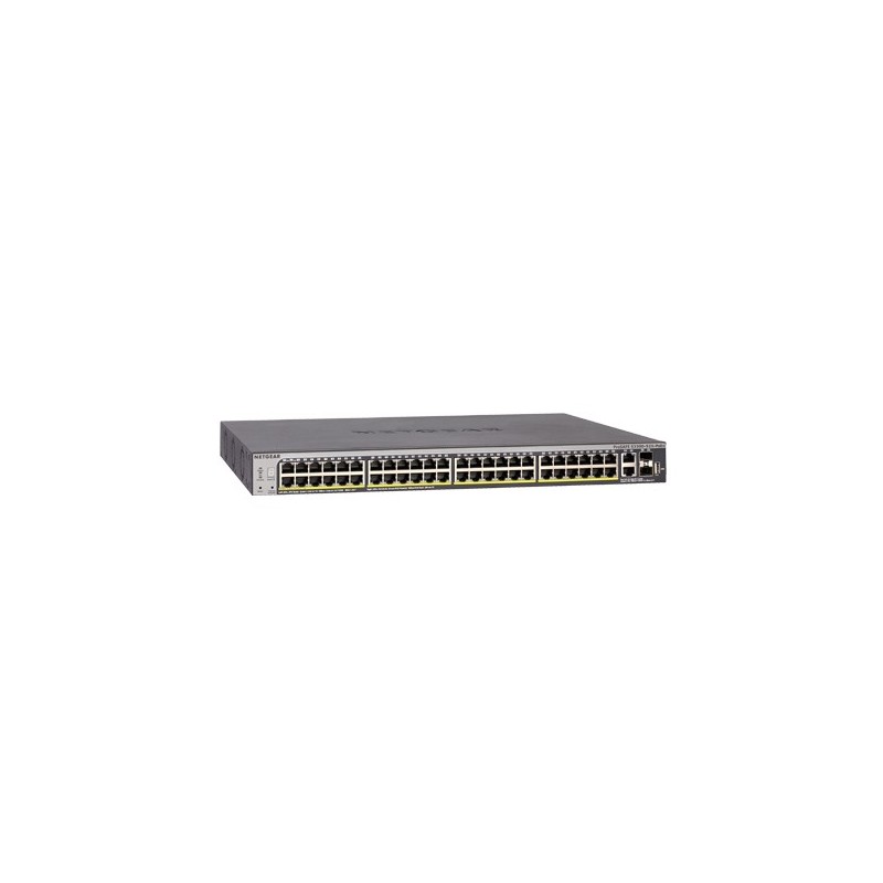 Netgear S3300-52X Gestionado L2 L3 Gigabit Ethernet (10 100 1000) Negro GS752TX-100NES
