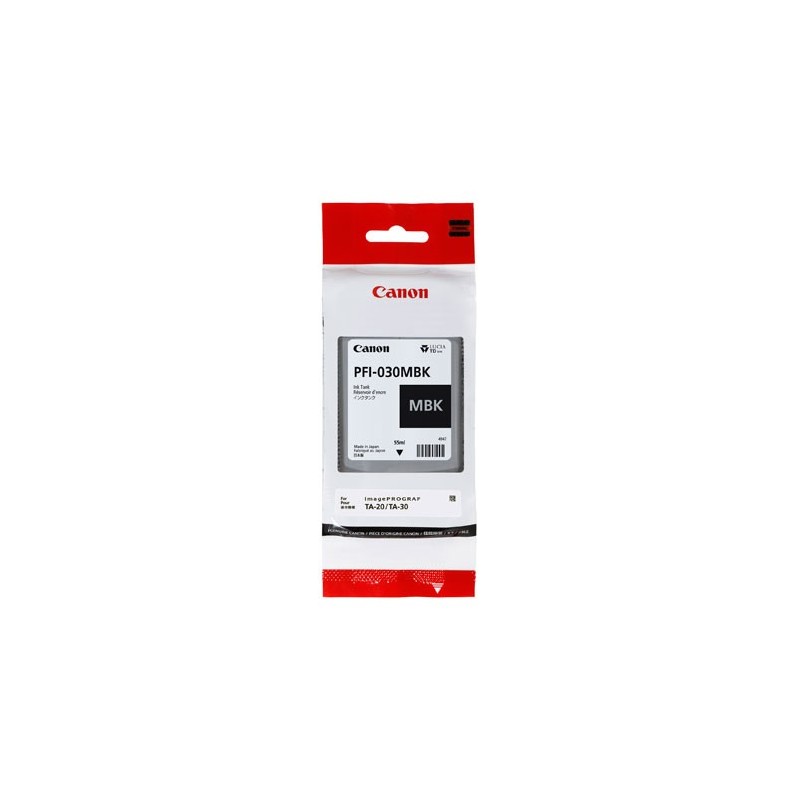 Canon PFI-030 MBK Original Negro mate 3488C001AA