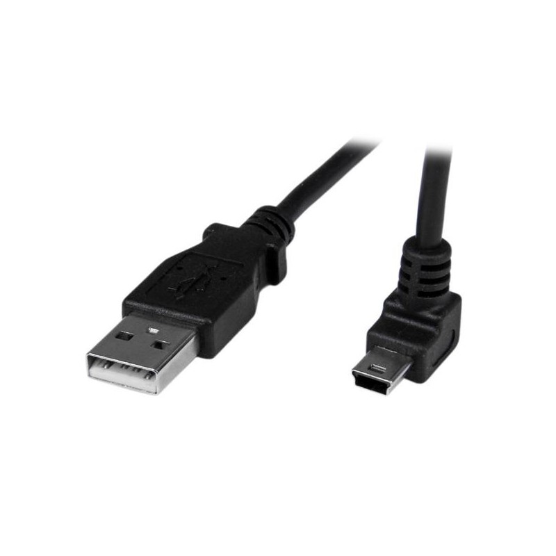 1M ANGLED MINI USB CABLE - USBAMB1MU