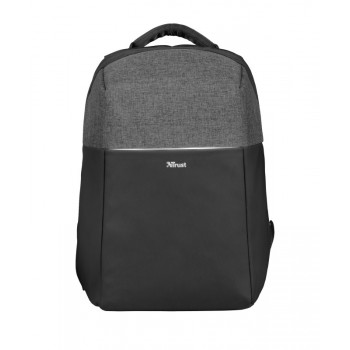 Trust 23083 mochila Poliéster Negro   Gris