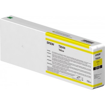 Cartucho Original Epson Amarillo T804400 UltraChrome HDX HD 700ml C13T804400