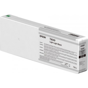 Cartucho Original Epson Negro Claro T804900 UltraChrome HDX HD 700ml C13T804900