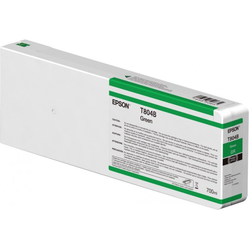 Cartucho Original Epson Verde T804B00 UltraChrome HDX 700ml C13T804B00