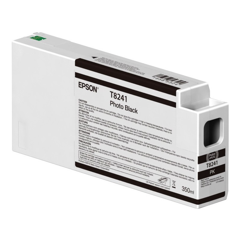 Cartucho Original Epson Photo Black T824100 UltraChrome HDX HD 350ml C13T824100